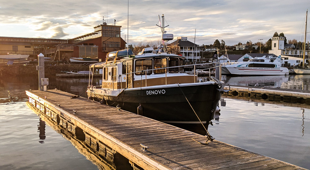 Denovo at Point Hudson marina