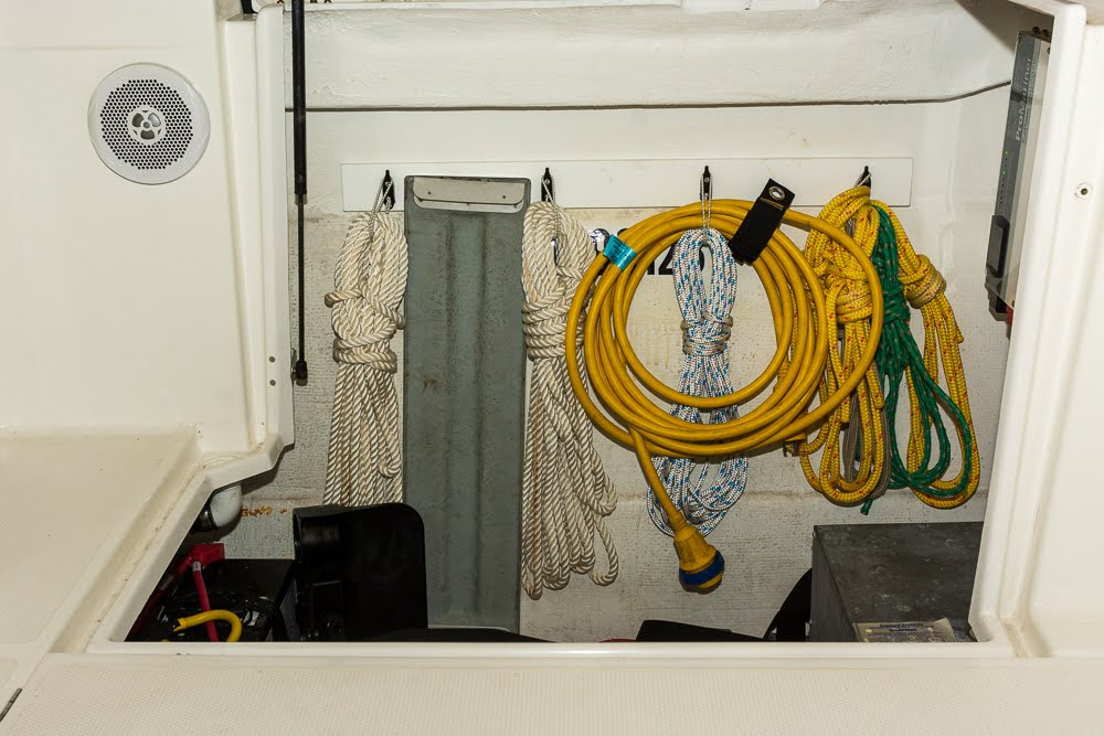 Port cockpit locker